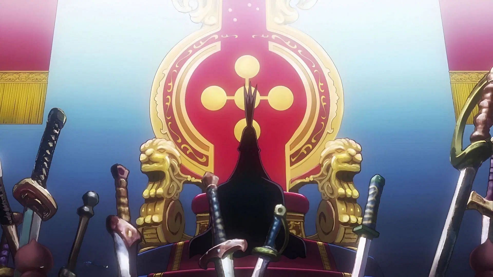 Imu, the supreme authority in the One Piece anime (Image via Toei Animation)